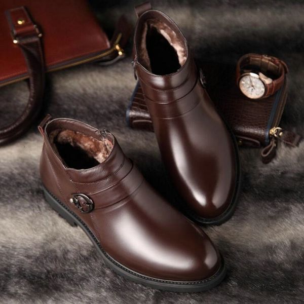 dress shoes men's dress shoes wedding office toe pointing oxford leather winter keep warm snow boot 63yg, Black
dress shoes men's dress shoes wedding office toe pointing oxford leather winter keep warm snow boot 63yg, Black