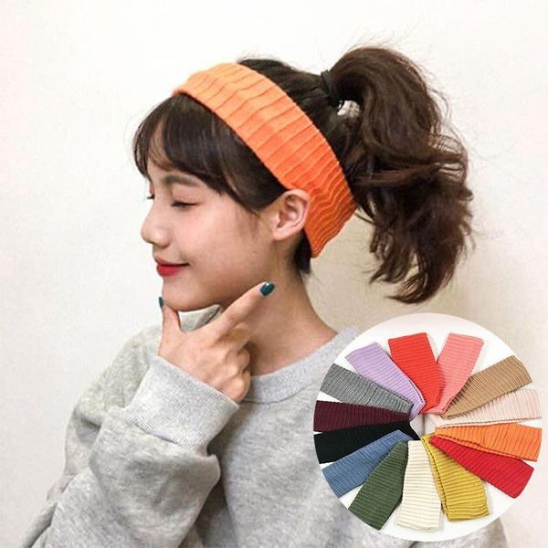 hair accessories stretch women headband solid knit ribbed elastic bands girls winter autumn
hair accessories stretch women headband solid knit ribbed elastic bands girls winter autumn