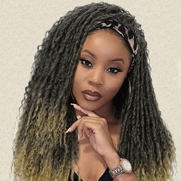 synthetic wigs headband dreadlock wig braided twist dark roots to light brown afro kinky curly for black women
synthetic wigs headband dreadlock wig braided twist dark roots to light brown afro kinky curly for black women