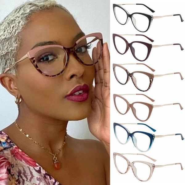 sunglasses spring hinge cat eye fake eyeglasses office glasses computer goggles readers blue light blocking, White;black
sunglasses spring hinge cat eye fake eyeglasses office glasses computer goggles readers blue light blocking, White;black