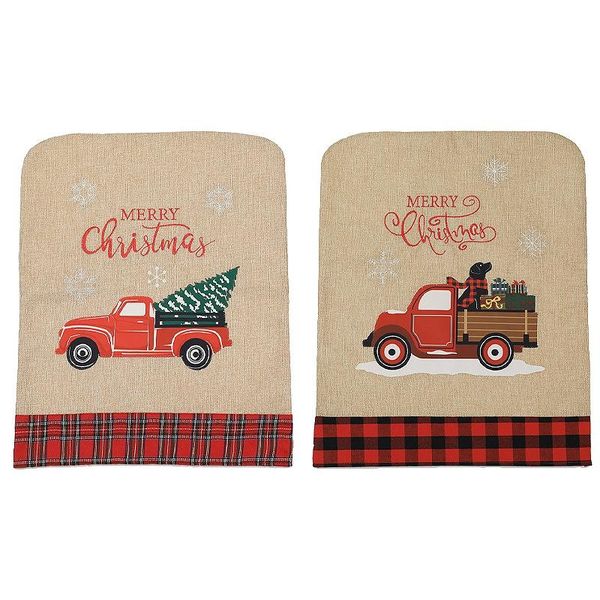 2pcs christmas chair covers for holiday festive home dinner table chairs decorations
2pcs christmas chair covers for holiday festive home dinner table chairs decorations