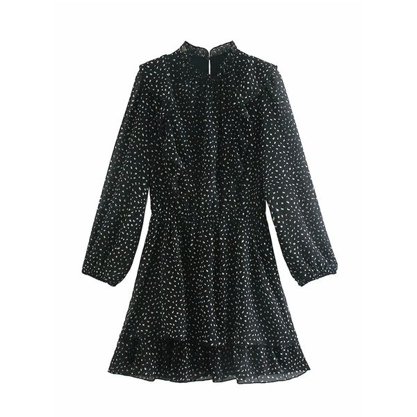 paris girl women casual print chiffon dress see through long sleeve pleated mini ruffles beach sundress robe femme 210524, Black;gray
paris girl women casual print chiffon dress see through long sleeve pleated mini ruffles beach sundress robe femme 210524, Black;gray
