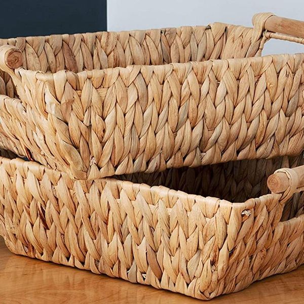 storage baskets water hyacinth wicker rattan basket,large rectangular hand-woven basket bathroom organising tray
storage baskets water hyacinth wicker rattan basket,large rectangular hand-woven basket bathroom organising tray