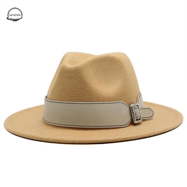 wide brim hats panama style hat 2021 autumn winter woolen ladies trend belt jazz wool felt couple women flat big, Blue;gray
wide brim hats panama style hat 2021 autumn winter woolen ladies trend belt jazz wool felt couple women flat big, Blue;gray