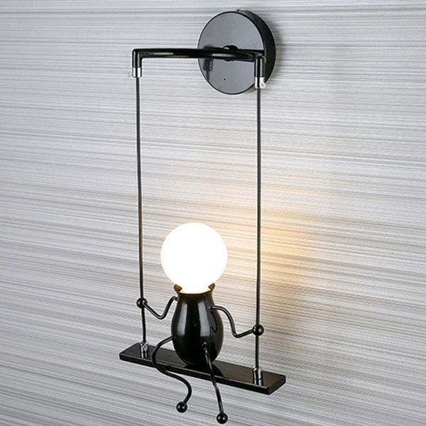wall lamp lights aisle swing dwarf matchstick man simple for bar bedroom corridor stairs black balcony
wall lamp lights aisle swing dwarf matchstick man simple for bar bedroom corridor stairs black balcony