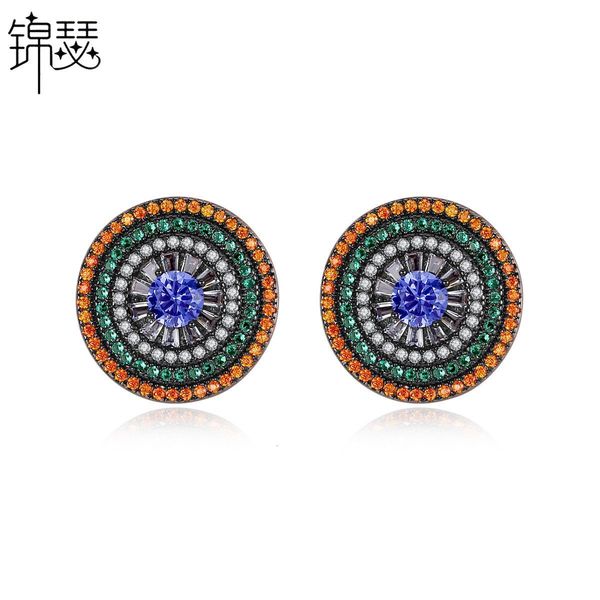 jewelry charm stud beautiful edge earrings fashion temperament copper inlaid zirconium gift for women, Golden
jewelry charm stud beautiful edge earrings fashion temperament copper inlaid zirconium gift for women, Golden