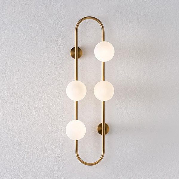wall lamp plated brass g9 light g9*4 white glass ball color good quality bedroom lighting
wall lamp plated brass g9 light g9*4 white glass ball color good quality bedroom lighting