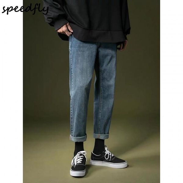boys jeans straight loose mature style all-match ankle-length pants summer thin mens solid color casual women's, Blue
boys jeans straight loose mature style all-match ankle-length pants summer thin mens solid color casual women's, Blue