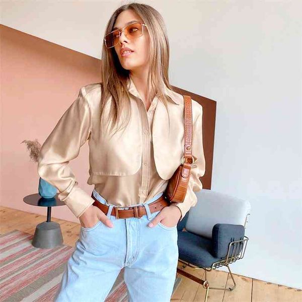 foridol long sleeve chic satin blouse shirts women fashion streetwear ladies office work blouse autumn winter 210415, White
foridol long sleeve chic satin blouse shirts women fashion streetwear ladies office work blouse autumn winter 210415, White