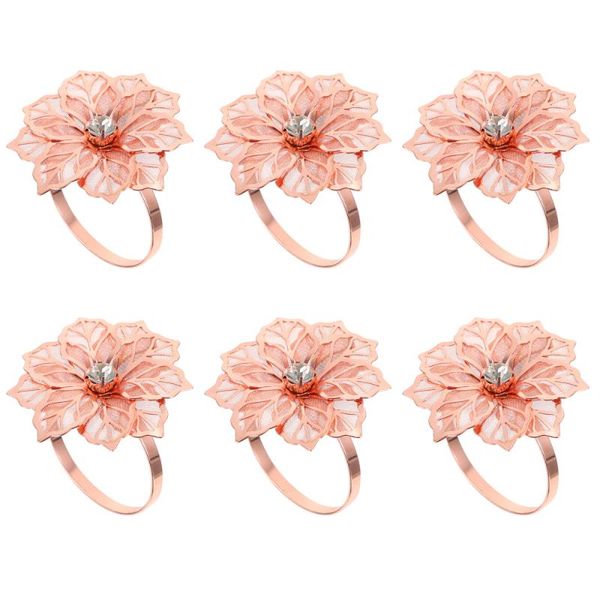 napkin rings 6pcs decorative holders delicate flower alloy 
napkin rings 6pcs decorative holders delicate flower alloy