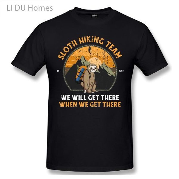 men's t-shirts lidu funny sloth hiking team we will get there when t shirt big size cotton crewneck short sleeve custom, White;black
men's t-shirts lidu funny sloth hiking team we will get there when t shirt big size cotton crewneck short sleeve custom, White;black