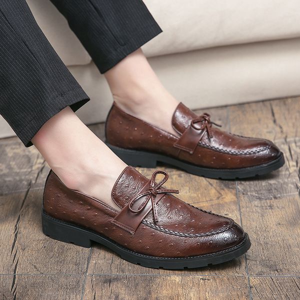 464748 size cross-border plus size leather shoes british casual leather shoes hair stylist mens shoes nightclub lazy pointed slip-on small l, Black
464748 size cross-border plus size leather shoes british casual leather shoes hair stylist mens shoes nightclub lazy pointed slip-on small l, Black