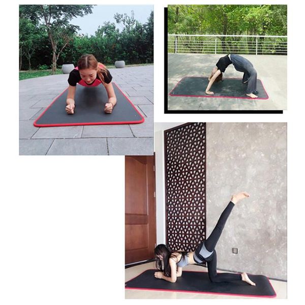 10mm non-slip yoga mat 183cm*61cm thickened nbr gym mats sports indoor fitness pilates pads
10mm non-slip yoga mat 183cm*61cm thickened nbr gym mats sports indoor fitness pilates pads