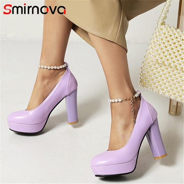 dress shoes smirnova 2021 high heels platform women party wedding round toe pearl buckle single pumps, Black
dress shoes smirnova 2021 high heels platform women party wedding round toe pearl buckle single pumps, Black