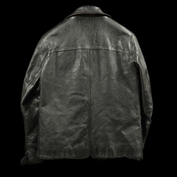 men's leather & faux 2021 black japan casual style genuine jacket men large size 4xl single breasted real natural horsehide autumn coat
men's leather & faux 2021 black japan casual style genuine jacket men large size 4xl single breasted real natural horsehide autumn coat