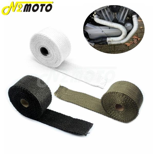 motorcycle exhaust system 3 colors 5m thermal tape pipe header heat resistant wrap + buckle belts cafe racer
motorcycle exhaust system 3 colors 5m thermal tape pipe header heat resistant wrap + buckle belts cafe racer