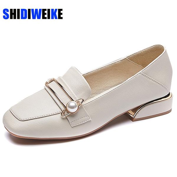 metal pin decoration square heel shoes woman big pearl comfy loafers female casual spring autumn espadrilles frauen schuhe dress, Black
metal pin decoration square heel shoes woman big pearl comfy loafers female casual spring autumn espadrilles frauen schuhe dress, Black