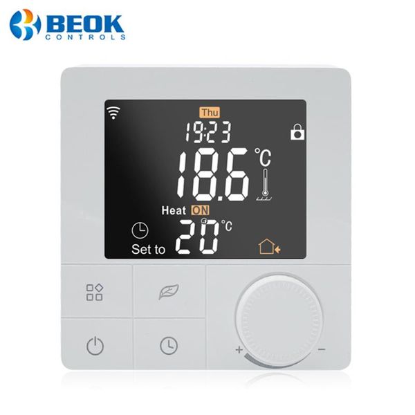 smart home control beok wifi heating thermostat for electric floor with weekly programmable function 16a lcd touch screen
smart home control beok wifi heating thermostat for electric floor with weekly programmable function 16a lcd touch screen