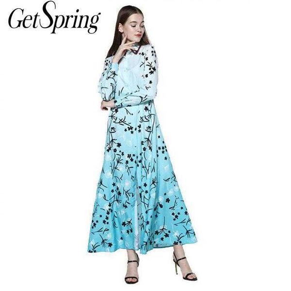 getspring women dress floral maxi boho summer flower print shirt long sleeve loose plus size vintage xxl 210601, Black;gray
getspring women dress floral maxi boho summer flower print shirt long sleeve loose plus size vintage xxl 210601, Black;gray