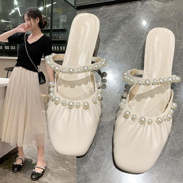 slippers casual flat shoes female slides low cover toe slipers women string bead square heel luxury soft 2021 block summer rubbe, Black
slippers casual flat shoes female slides low cover toe slipers women string bead square heel luxury soft 2021 block summer rubbe, Black