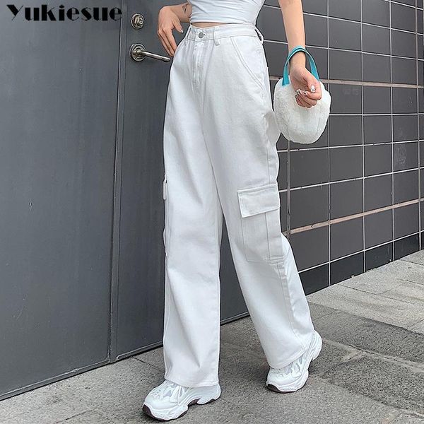 women's jeans streetwear high waist fashion woman pockets women wide leg pants trousers female jean femme denim bagge mom, Blue
women's jeans streetwear high waist fashion woman pockets women wide leg pants trousers female jean femme denim bagge mom, Blue
