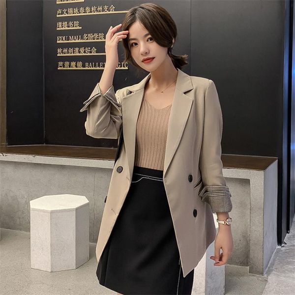 women's suits & blazers elegant fashion womens solid color the interview suit coat jacket autumn double breasted office lady temperamen, White;black
women's suits & blazers elegant fashion womens solid color the interview suit coat jacket autumn double breasted office lady temperamen, White;black