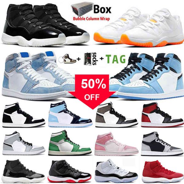 2021 with box jumpman 1 1s mens basketball shoes hyper royal university blue obsidian unc lucky green 11 11s 25th anniversary women sneakers
2021 with box jumpman 1 1s mens basketball shoes hyper royal university blue obsidian unc lucky green 11 11s 25th anniversary women sneakers