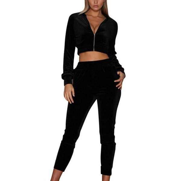 gym clothing 2021 fashion women tracksuits long sleeve zipper hooded loose 2 piece set suits ladies casual velvet trackpants, White;black
gym clothing 2021 fashion women tracksuits long sleeve zipper hooded loose 2 piece set suits ladies casual velvet trackpants, White;black