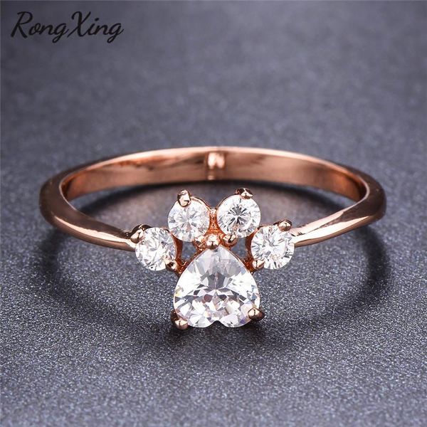 cluster rings rongxing love heart zircon lovely cat dog bear footprint for women rose gold filled white birthstone animal ring, Golden;silver
cluster rings rongxing love heart zircon lovely cat dog bear footprint for women rose gold filled white birthstone animal ring, Golden;silver