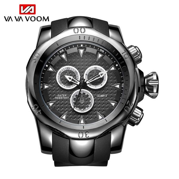 wristwatches 2021 large dial men's sports watches fashion luxury business rubber strap waterproof quartz relogio masculino, Slivery;brown
wristwatches 2021 large dial men's sports watches fashion luxury business rubber strap waterproof quartz relogio masculino, Slivery;brown