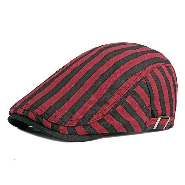 ldslyjr cotton solid color striped newsboy caps flat peaked cap men and women painter beret 12, Blue;gray
ldslyjr cotton solid color striped newsboy caps flat peaked cap men and women painter beret 12, Blue;gray