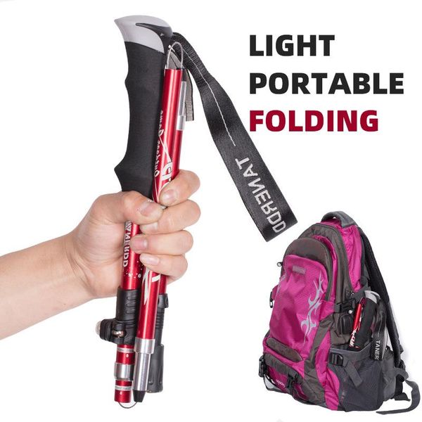 outdoor necessary 5-section fold trekking poles ultralight walking climbing hikking stick easy to put into bag great qualit
outdoor necessary 5-section fold trekking poles ultralight walking climbing hikking stick easy to put into bag great qualit
