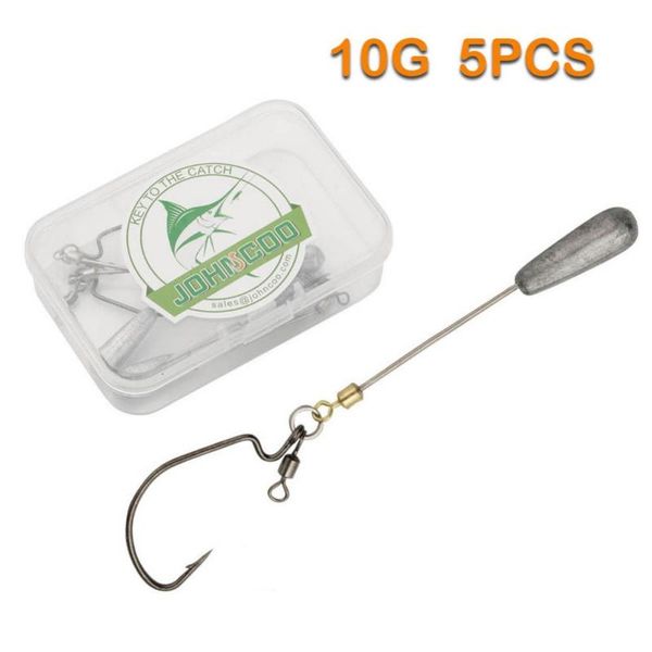 fishing hooks 5psc 10g long plumb weighted drop s hook carbon steel single circle fishhook sea tackle tools
fishing hooks 5psc 10g long plumb weighted drop s hook carbon steel single circle fishhook sea tackle tools