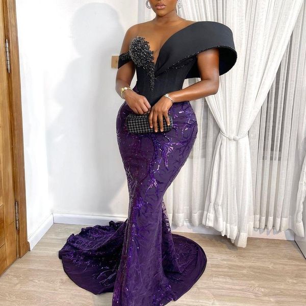 african purple mermaid evening dresses lace beading sheer neck prom dress sweep train formal gowns vestido de novia, Black;red
african purple mermaid evening dresses lace beading sheer neck prom dress sweep train formal gowns vestido de novia, Black;red