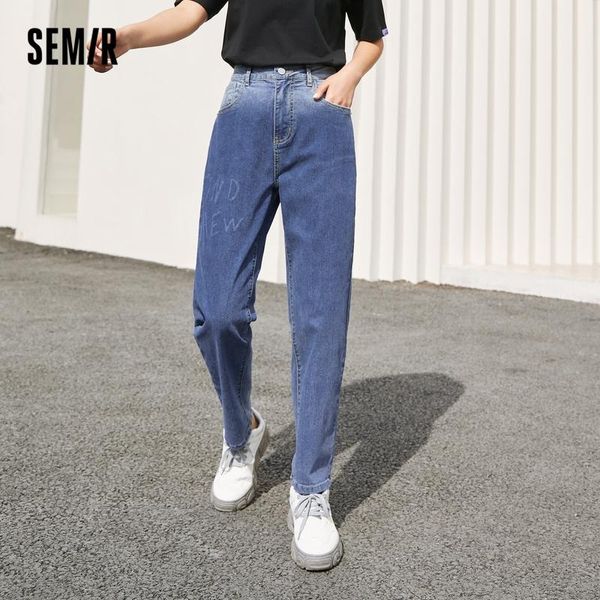 women's jeans semir women gradient design sense 2021 slim pants summer loose pencil demin for woman, Blue
women's jeans semir women gradient design sense 2021 slim pants summer loose pencil demin for woman, Blue