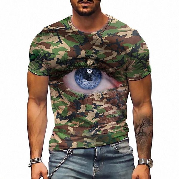 men's t shirt 3d print graphic camouflage eye crew neck daily sports print short sleeve casual classic designer big and tall green arm, White;black
men's t shirt 3d print graphic camouflage eye crew neck daily sports print short sleeve casual classic designer big and tall green arm, White;black