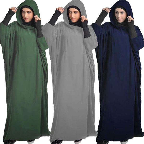ethnic clothing eid hooded muslim women hijab dress prayer garment long khimar jilbab abaya full cover ramadan gown abayas islamic burka niq, Red
ethnic clothing eid hooded muslim women hijab dress prayer garment long khimar jilbab abaya full cover ramadan gown abayas islamic burka niq, Red