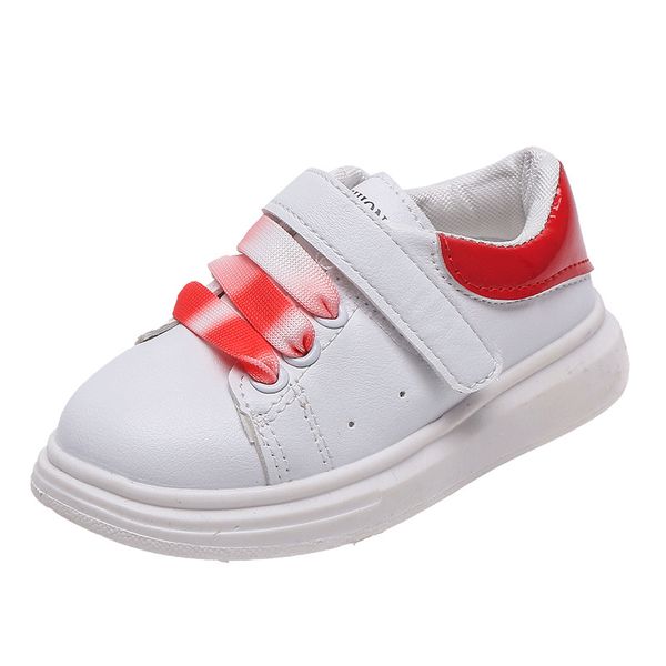 kids sneakers children's fashion luxury pu white gradient color shoelaces soft sole boys girls flat doug a lazy person shoes, Black;red
kids sneakers children's fashion luxury pu white gradient color shoelaces soft sole boys girls flat doug a lazy person shoes, Black;red