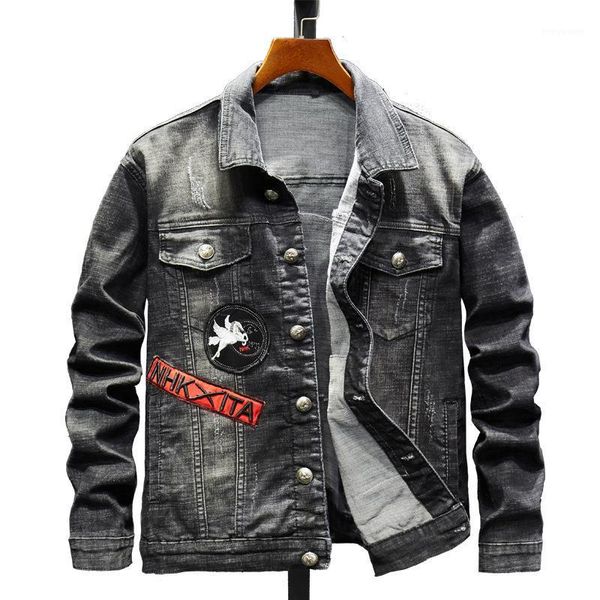 men's jackets mens casual patch streetwear coat thin jeans ourwear clothing spring autumn men hip hop slim fit design demin jacket, Black;brown
men's jackets mens casual patch streetwear coat thin jeans ourwear clothing spring autumn men hip hop slim fit design demin jacket, Black;brown