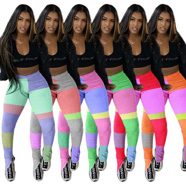 women's pants & capris women slim different color stitching high waist split ends ladies new fashion sports trousers 9bai, Black;white
women's pants & capris women slim different color stitching high waist split ends ladies new fashion sports trousers 9bai, Black;white