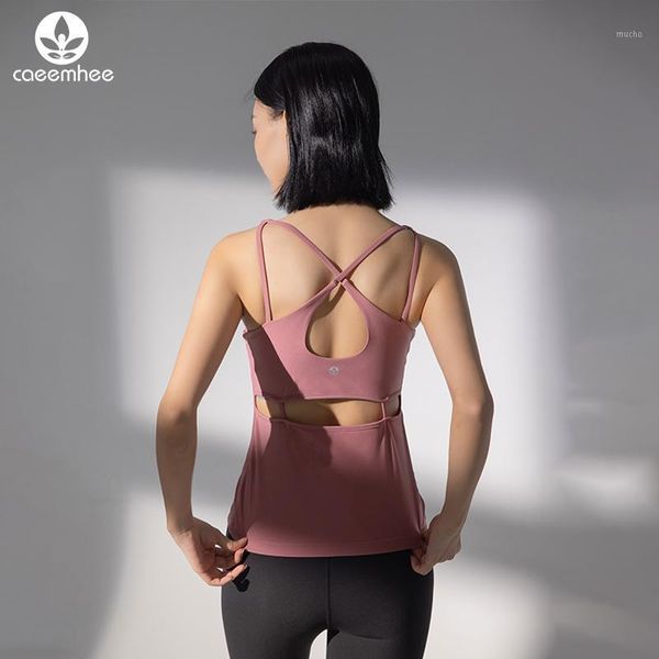 yoga outfit caeemhee women straps vest high stretchy sports tank fitness shirts slim fit workout with removable pads
yoga outfit caeemhee women straps vest high stretchy sports tank fitness shirts slim fit workout with removable pads