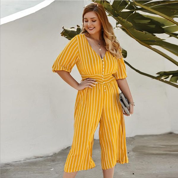 women's jumpsuits & rompers plus size elegant striped print women short sleeve v neck jumpsuit romper streetwear sash ladies pocket ove, Black;white
women's jumpsuits & rompers plus size elegant striped print women short sleeve v neck jumpsuit romper streetwear sash ladies pocket ove, Black;white