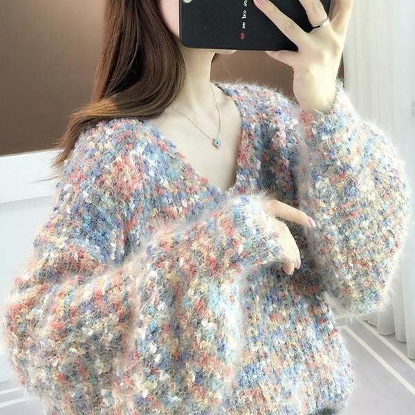 women's sweaters coarse yarn knitted women sweater pullovers autumn winter 2021 loose thicken warm female pulls outwear coats, White;black
women's sweaters coarse yarn knitted women sweater pullovers autumn winter 2021 loose thicken warm female pulls outwear coats, White;black