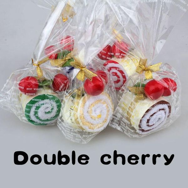 towel 1pcs 20cm*20cm lovely soft with two cherry decor roll cotton cake
towel 1pcs 20cm*20cm lovely soft with two cherry decor roll cotton cake