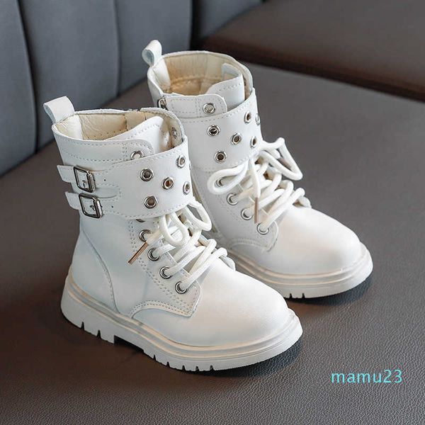 autumn boy girls leather shoes children's fashion retro fleece warm flat boots winter kids snow ankle booties casual, Black
autumn boy girls leather shoes children's fashion retro fleece warm flat boots winter kids snow ankle booties casual, Black