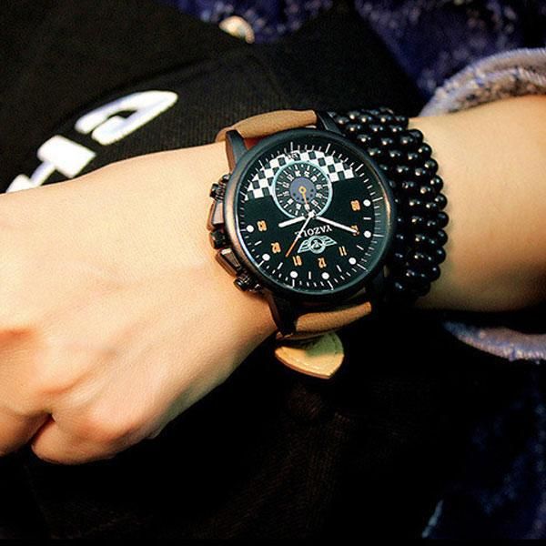 wristwatches yazole famous men watches sports leather band analog quartz watch mens relogio masculino 2021, Slivery;brown
wristwatches yazole famous men watches sports leather band analog quartz watch mens relogio masculino 2021, Slivery;brown