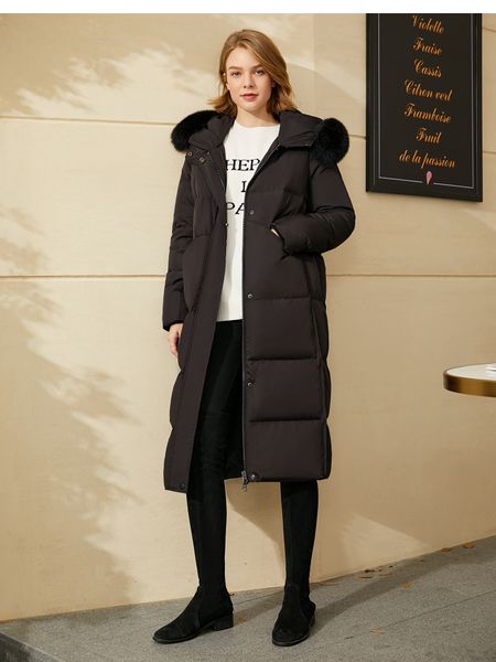 minimalist 90 white duck down collar with hat jacket female 2021 large warm long coat high-quality wholesale, Black
minimalist 90 white duck down collar with hat jacket female 2021 large warm long coat high-quality wholesale, Black