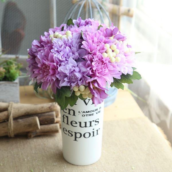 silk flower wedding bouquet berry dahlias artificial flowers fall vivid fake leaf bridal bouquets decoration decorative & wreaths
silk flower wedding bouquet berry dahlias artificial flowers fall vivid fake leaf bridal bouquets decoration decorative & wreaths