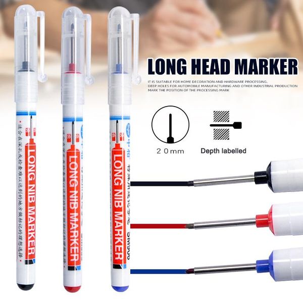 gel pens long head markers bathroom woodworking decoration multi-purpose deep hole marker r4t1
gel pens long head markers bathroom woodworking decoration multi-purpose deep hole marker r4t1