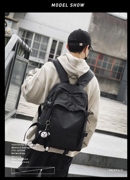 backpack pb004 2021 fashion brand korean high school college student campus bag leisure simple travel
backpack pb004 2021 fashion brand korean high school college student campus bag leisure simple travel